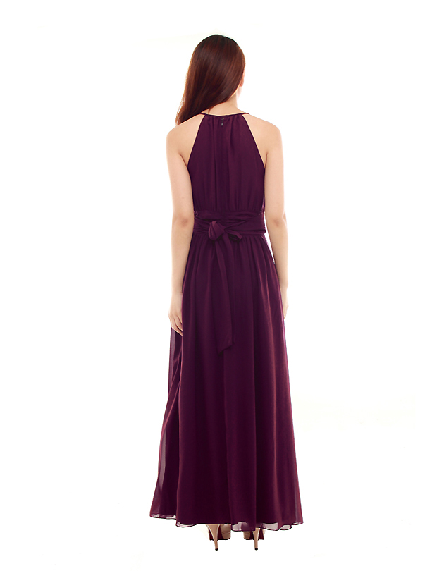Ava Maxi Dress in Majestic Purple